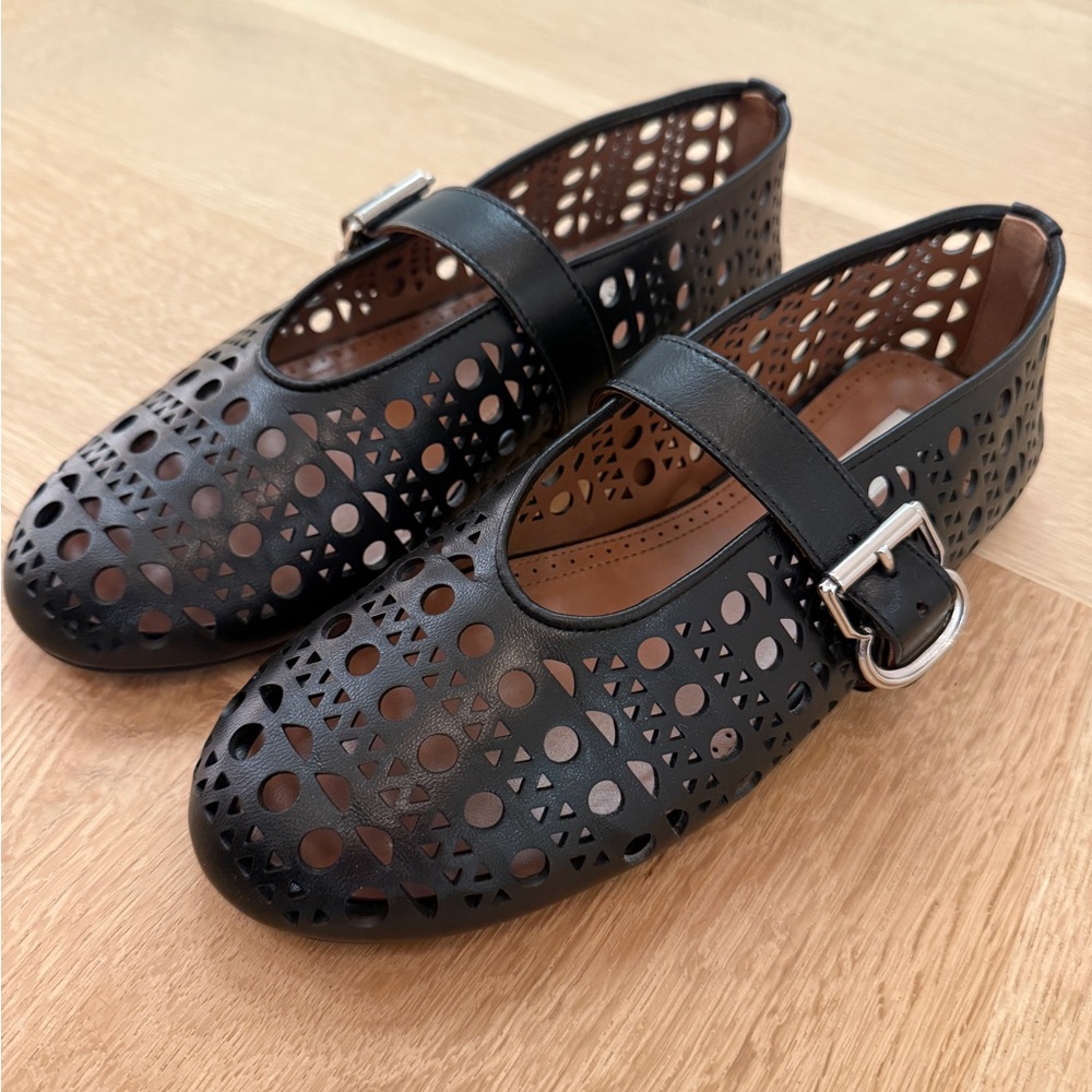 ALAIA Vienne Ballet Flats 38.5